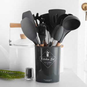 12 pcs Silicone Kitchen Utensils Set