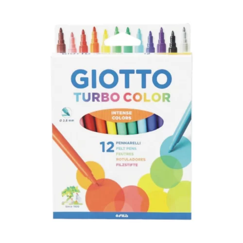 Fibre Pen Giotto Turbo Color | Pack of 12