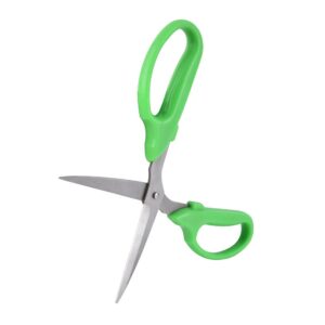 12Pcs Plastic Handle Stainless Steel Scissors