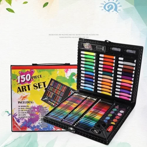 150-Piece Set Of Children's Brush Watercolor Pen Set