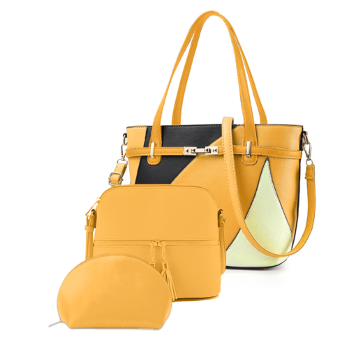 3Pcs Large Capacity Fashion  Bag