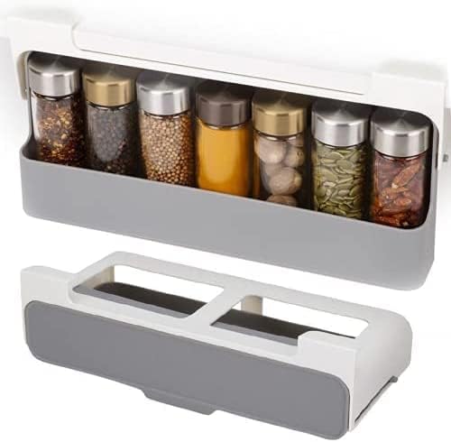 Kitchen Self-Adhesive Spice Organizer Rack