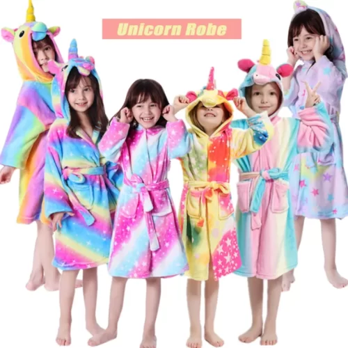 Flannel Kids Winter Gown