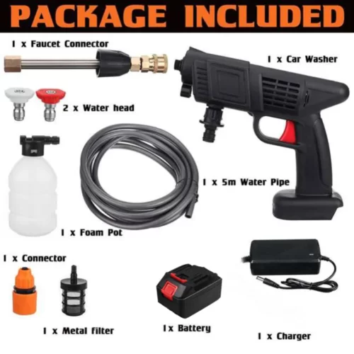 Portable Pressure Cleaner For Cars Watering Flowers Floors