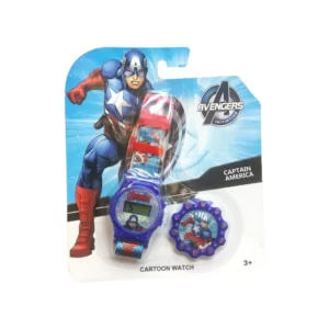 Kids Cartoon Digital Fashion Watch and bracelet.