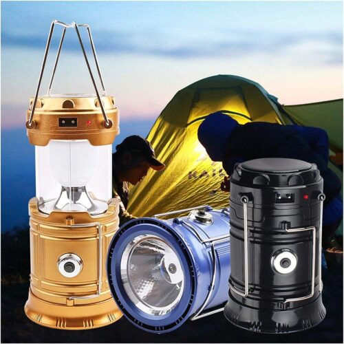 Solar Powered Folding Led Lamp