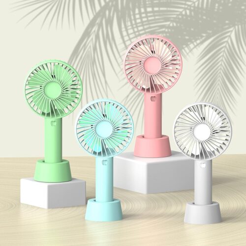 Usb Rechargeable Portable Small Fan With Base