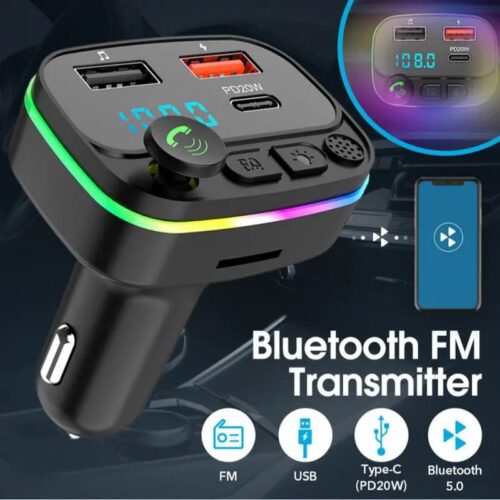 Car Audio FM Transmitter Receiver Auto Mp3 Player