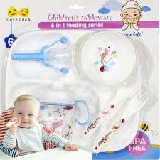 Children's Tableware 6 In 1 Feeding Series