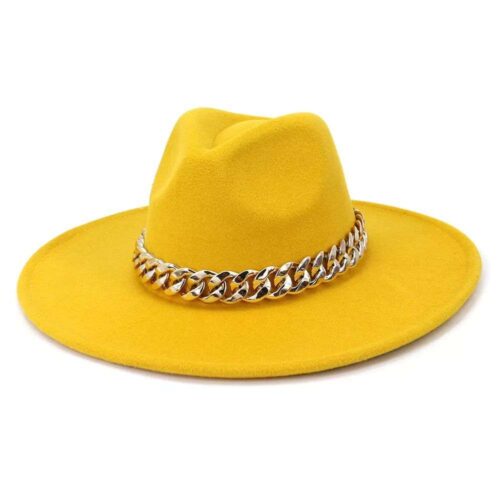 Fashion Wide Brim Fedora Hats