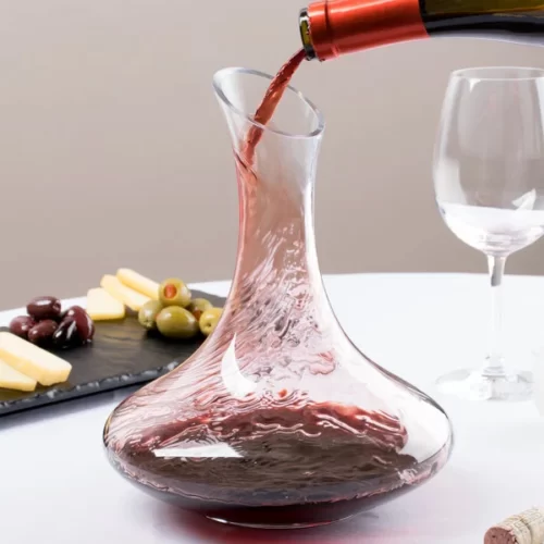 Flat Base Wine Decanter