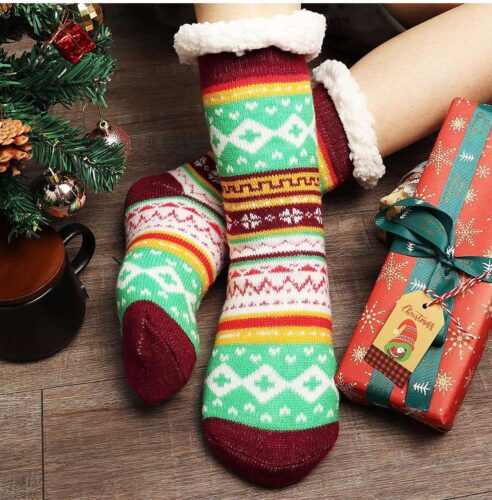 Warm Ladies Fleece Socks