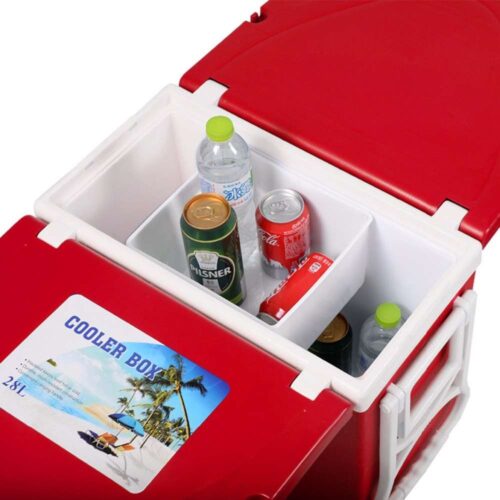 Rolling Cooler Picnic Table