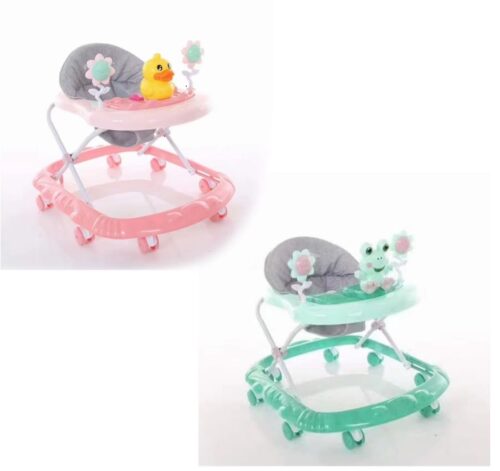 Round Rolling Baby Walker With Toys