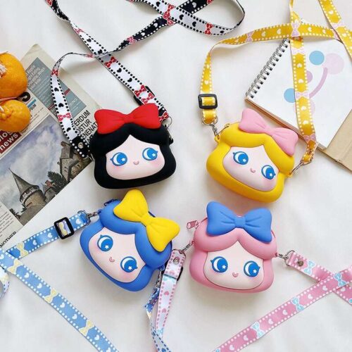 Silicon Children's Cartoon Messenger Bag