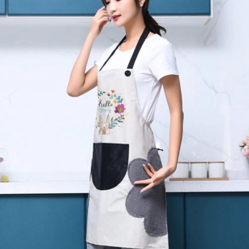 Cooking Apron & Wooden Spoon