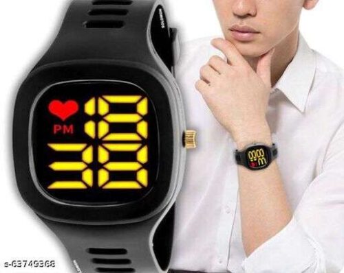 Soft Silicon Digital Watch