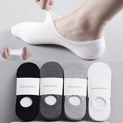 Solid Color Mens Socks