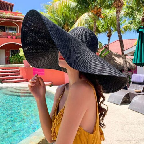 Summer Oversized Wide brim Beach Hats