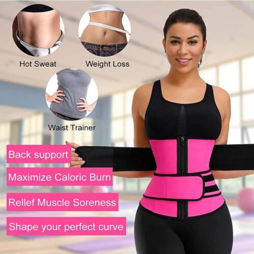 Two Strap Compression Waist Trainer Corset