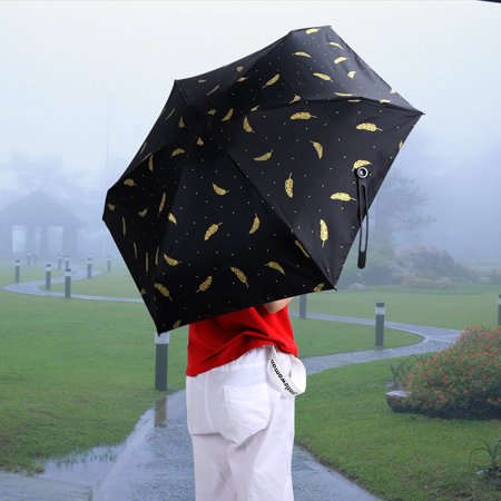 Feather Pattern Umbrella