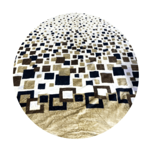 Double Bed Embossed Mink Blanket For Winters