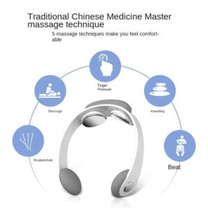Intelligent electronic smart neck massager.