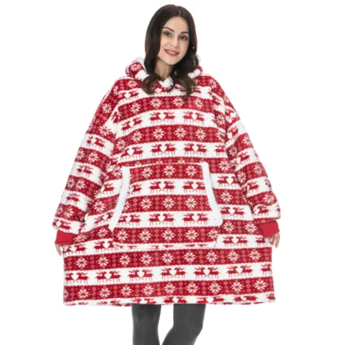 Oversized Hoodie Blanket for Adults