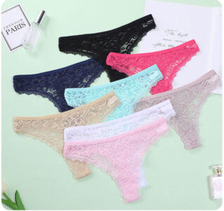 Ladies Breathable Seamless Underwear Panties in different colors.