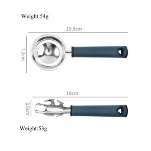 A set of 13Pcs Stainless Steel Kitchen Accessories with different sizes.