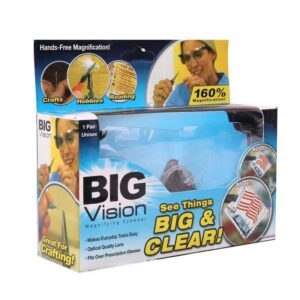 Big Vision Glasses-Magnifying Eyewear big & clear.