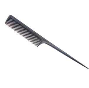 A Carbon Fiber Anti Static Comb on a white background.