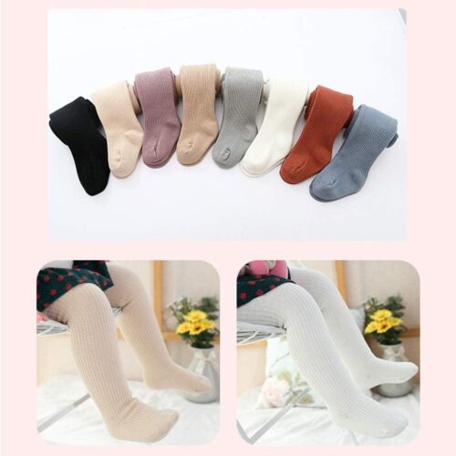 Solid Color Boy Girl Baby Tights