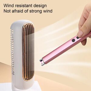 A person is holding an AmpedTrends Arc Lighter.