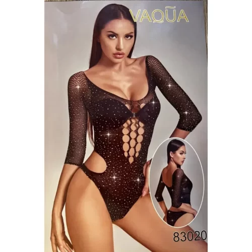Women's Sexy Bodysuit With Rhinestones