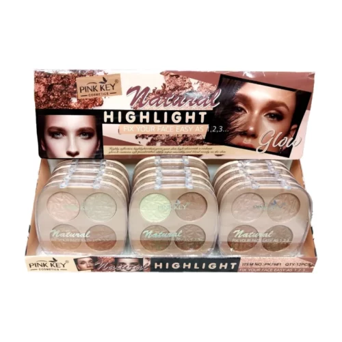 Natural Highlighter Makeup Palette