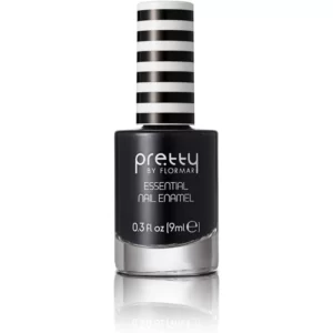 Katerina Beauty Essential Nail Enamel in black and white.