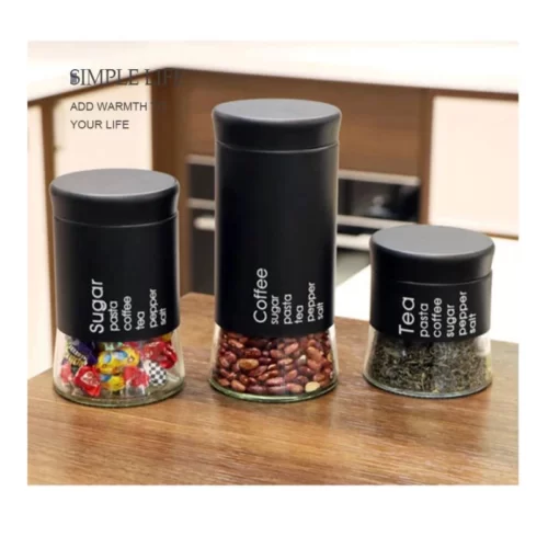 Multifunction Creative Food 3 Glass Jars