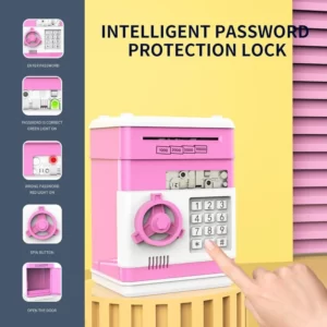Intelligent Children's Electronic Piggy Bank lock.