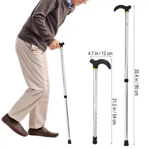 High-Quality Adjustable Height Aluminum Alloy Crutches
