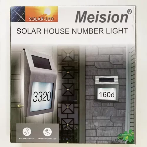 Solar House Number  Light