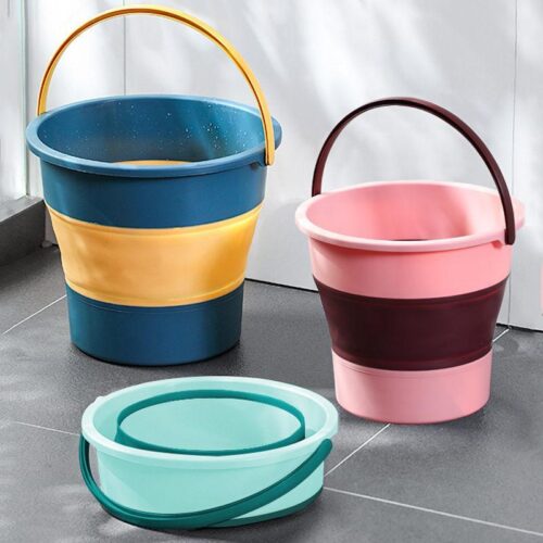 Multi-Functional 4Collapsible Washing Water Bucket