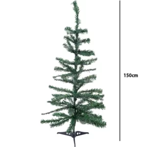 A 1.5M 5Ft Christmas Tree With Stand on a stand.