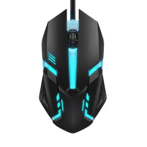 A Gaming Mouse Adjustable Dpi With Backlights on a white background.