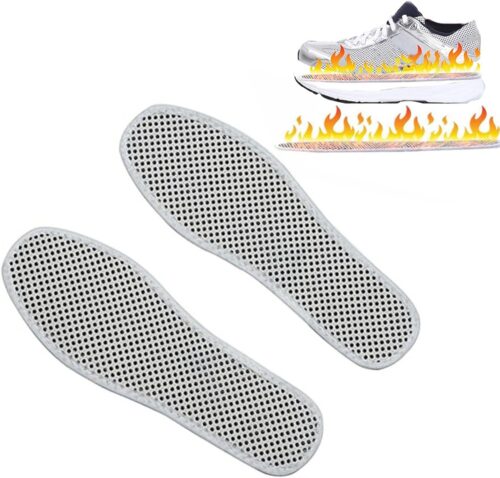 Tourmaline self heating foot massage insole
