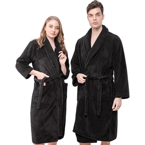 Unisex Fleece Bathrobe